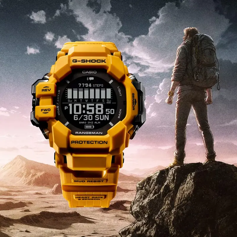 Casio G-Shock Rangeman MASTER OF G-LAND Solar Power GPS Mens Watch- GPR-H1000-9